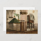 De grot van de patriarchen in Hebron, Heilig land Briefkaart (Voorkant / Achterkant)