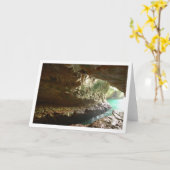 De Grot van Hanikra van Rosh Kaart (Gele Bloem)