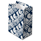 De grote 16 zestiende verjaardag medium cadeauzakje (Voorkant Gekanteld)