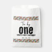 De grote 1e verjaardag bedankzakje (Voorkant)