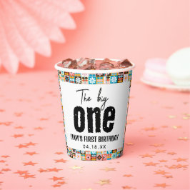 De grote 1e verjaardag papieren bekers