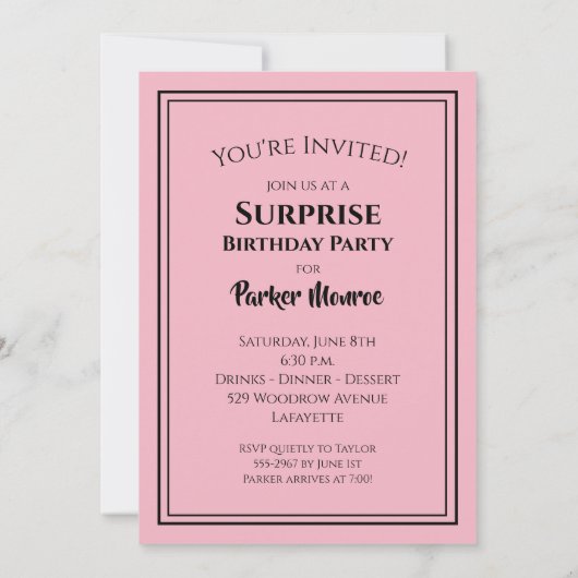 De GROTE 40-daagse uitnodigingen (Achterkant)