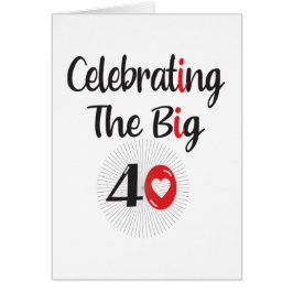 De grote 40 vieren