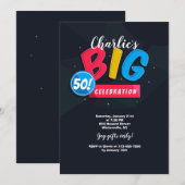 De Grote 50 Uitnodiging (Voorkant / Achterkant)