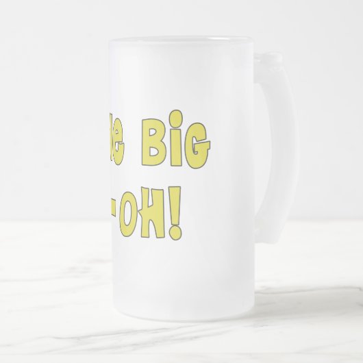 De grote 5-OH. Birthday Mok (Voorkant rechts)