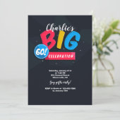 De Grote 60 Uitnodiging (Staand voorkant)