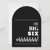 De grote 60e verjaardag van de partij boog kaart (Voorkant)