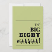 De GROTE 80-daagse uitnodigingen (Voorkant)