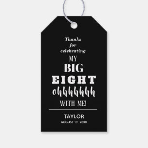 De GROTE 80ste Labels van de Favor Gift-partij Cadeaulabel
