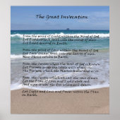 De grote aanroeping poster (Voorkant)