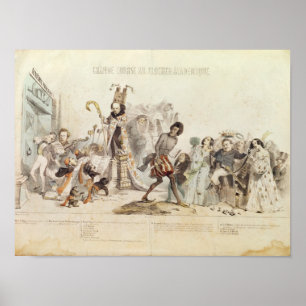 De grote academische competitie poster