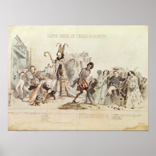 De grote academische competitie poster (Voorkant)