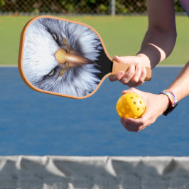 De grote adelaar van de Bald Pickleball Paddle