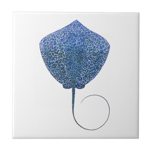 De grote afgrond tegeltje (Voorkant)