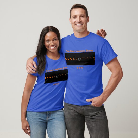 De Grote Amerikaanse Eclipse T-shirt (Unisex)