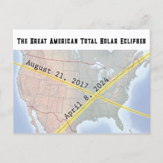 De Grote Amerikaanse Verduistering 2017 en 2024 Ka Briefkaart