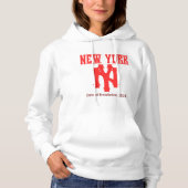 De grote appel, NYC Hoodie (Voorkant)