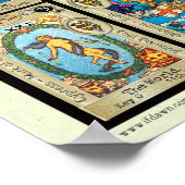 De Grote Arcana van de Tarot [3] Poster (Hoek)