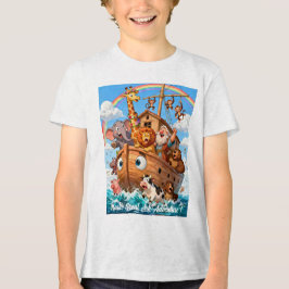 De Grote Ark Avontuur van Noach - Trui met Mooie D Tri-Blend Shirt