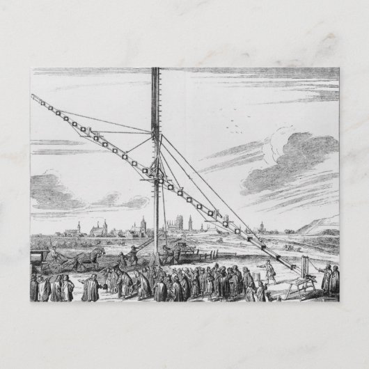 De grote astronomische telescoop briefkaart (Voorkant)