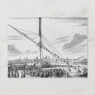 De grote astronomische telescoop briefkaart