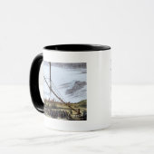 De grote astronomische telescoop mok (Voorkant links)