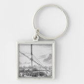 De grote astronomische telescoop sleutelhanger (Voorkant)