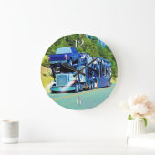 De grote Autotransportwagen van de Installatie Grote Klok (Huis)