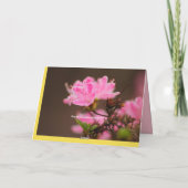 De grote Baan personaliseert het Lot van het Lot Bedankkaart (Achterkant)