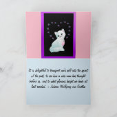 De grote Baan personaliseert het Lot van het Lot Bedankkaart (Binnen)