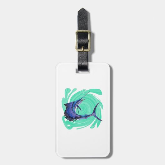 DE GROTE BAGAGELABEL (Voorkant verticaal)