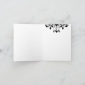 De grote Balzaal dankt u kaardt Bedankkaart (Binnen)