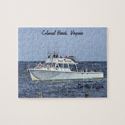 De Grote Beer bij Colonial Beach, Virginia Legpuzzel (Horizontaal)