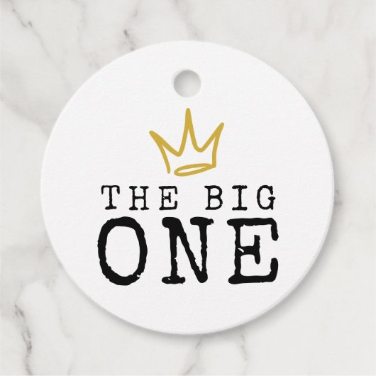 DE GROTE | Beruchte 90's 1e verjaardagsfeestje Bedankjes Labels (Voorkant)