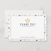 DE GROTE | Beruchte 90's 1e verjaardagsfeestje Bedankkaart (Voorkant)