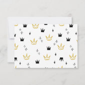 DE GROTE | Beruchte 90's 1e verjaardagsfeestje Bedankkaart (Achterkant)