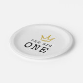 DE GROTE | Beruchte 90's 1e verjaardagsfeestje Papieren Bordje (Gekanteld)