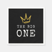 DE GROTE | Beruchte 90's 1e verjaardagsfeestje Servet (Voorkant)