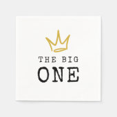 DE GROTE | Beruchte 90's 1e verjaardagsfeestje Servet (Voorkant)