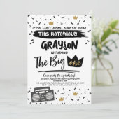 De grote beruchte uitnodiging voor de eerste verja (Staand voorkant)