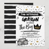 De grote beruchte uitnodiging voor de eerste verja (Voorkant / Achterkant)