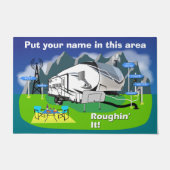 De Grote Bezinning van het Ontwerp 28bh de Roughin Deurmat (Voorkant)