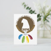 De Grote Birmspelen van 2016! Briefkaart (Staand voorkant)