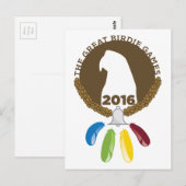 De Grote Birmspelen van 2016! Briefkaart (Voorkant / Achterkant)