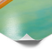 De grote blauwe 11 x 14 foto afdruk (Hoek)