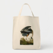De Grote Blauwe Heron John Audubon Birds of Americ Tote Bag (Voorkant)