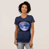 "De grote blauwe marmer" T-shirt (Voorkant volledig)