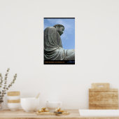 De Grote Boeddha in Kamakura Poster (Keuken)