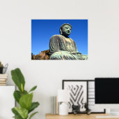 De Grote Boeddha: Kamakura, Japan Poster (Thuiskantoor)