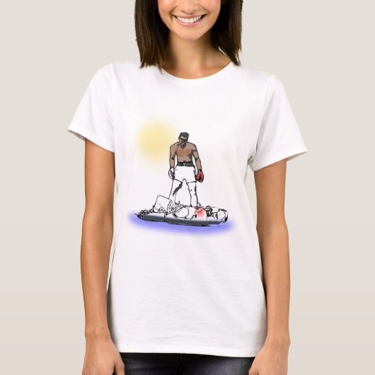 De grote bokser t-shirt (Voorkant)